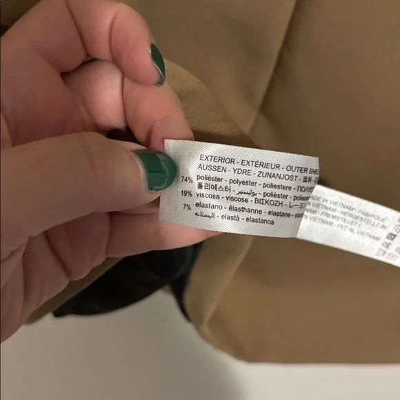 Zara Camel Double-Breasted Blazer - Picture 5 of 6